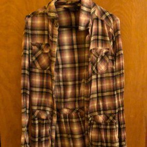 Plaid dress shirt